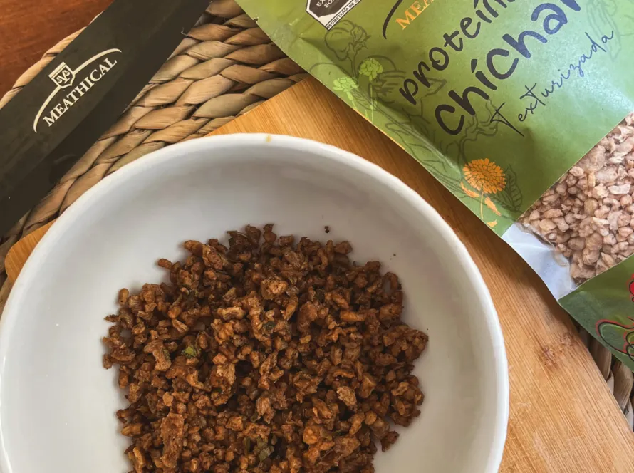 suadero vegano de chicharo