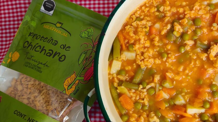 receta de picadillo con proteína Meathical